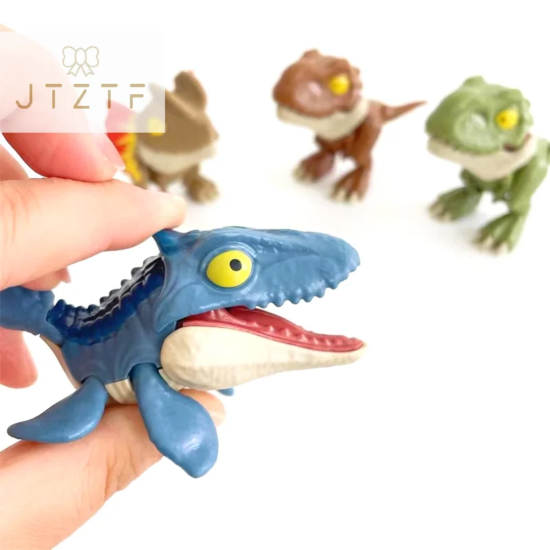 

Children Finger-biting Toy Funny Finger Toy Dinosaur Anime Movable Puppet Tricky Tyrannosaurus Rex Model Holiday Gift