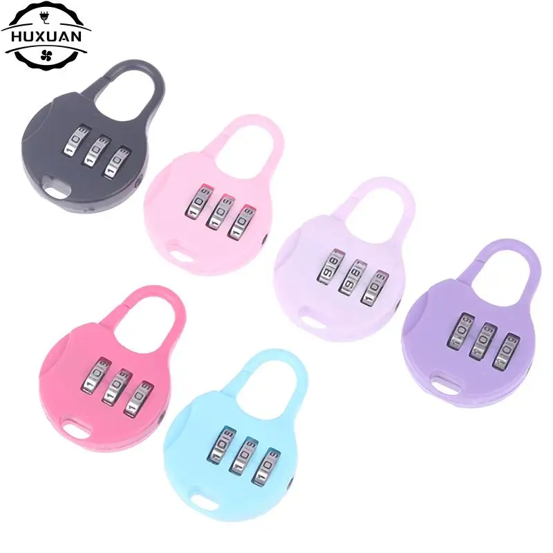 Luggage Travel Digit Number Code Lock Combination Padlock Safe Lock For Gym Digital Locker Suitcase Drawer Hardware Plastic mini padlock security padlock travel padlock luggage padlock digit combination lock combination lock