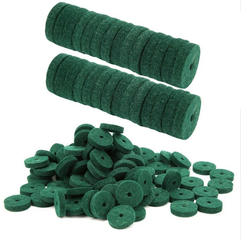 22mm Piano Felt Pads 90Pcs/set Wool Cushion Washers Leveling Key Musicial Instruments Accessories