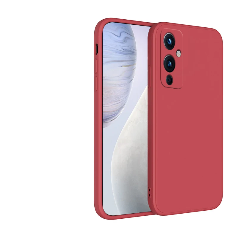 Premium Liquid Silicone Protective Case with Camera Guard and Straight Edge Design
