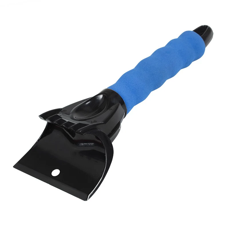 Premium Ice Scraper with Foam Grip and Waterproof Warm Glove – Efficient Snow and Frost Removal Tool