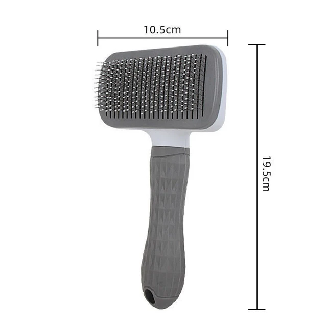 New pet Brush Cat Comb Self Cleaning Pet Hair Remover Brush For Dogs Cats Grooming Tools Pets Dematting Comb Dogs Accessories 5