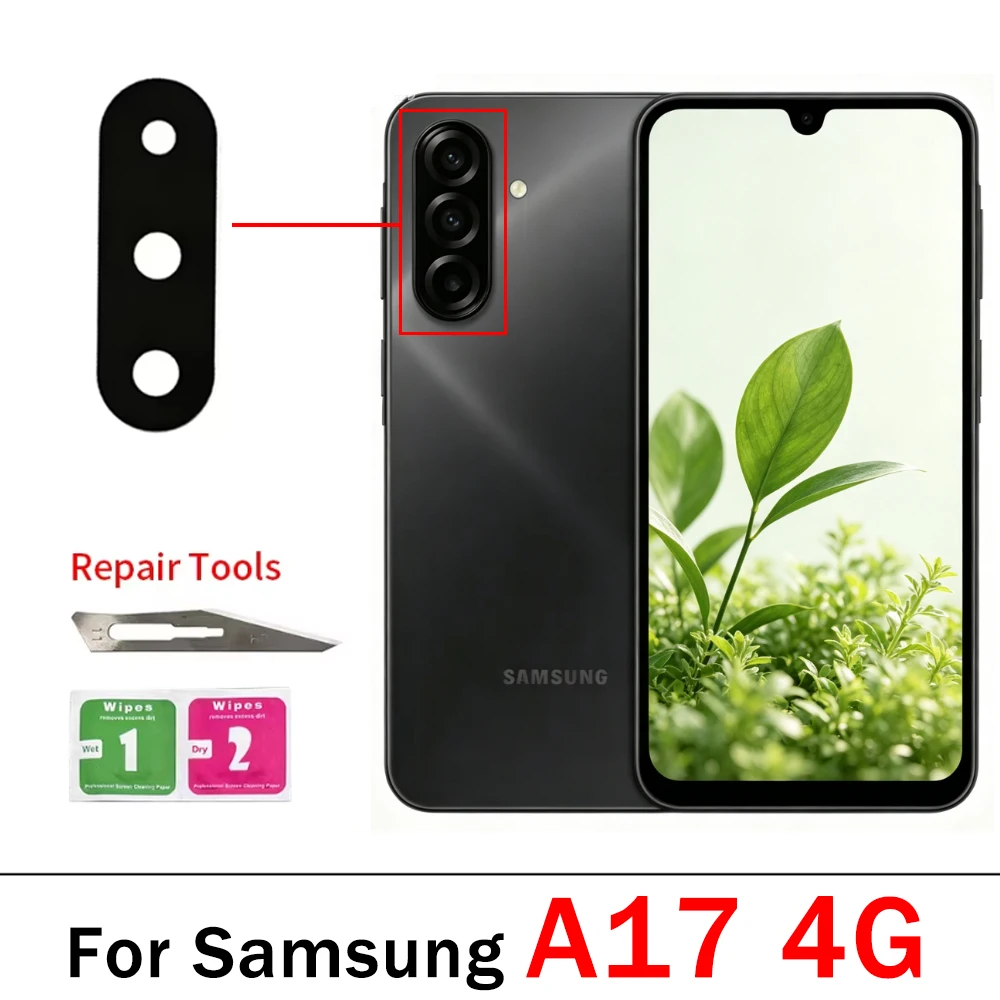 Premium Rear Camera Glass Lens with Adhesive
