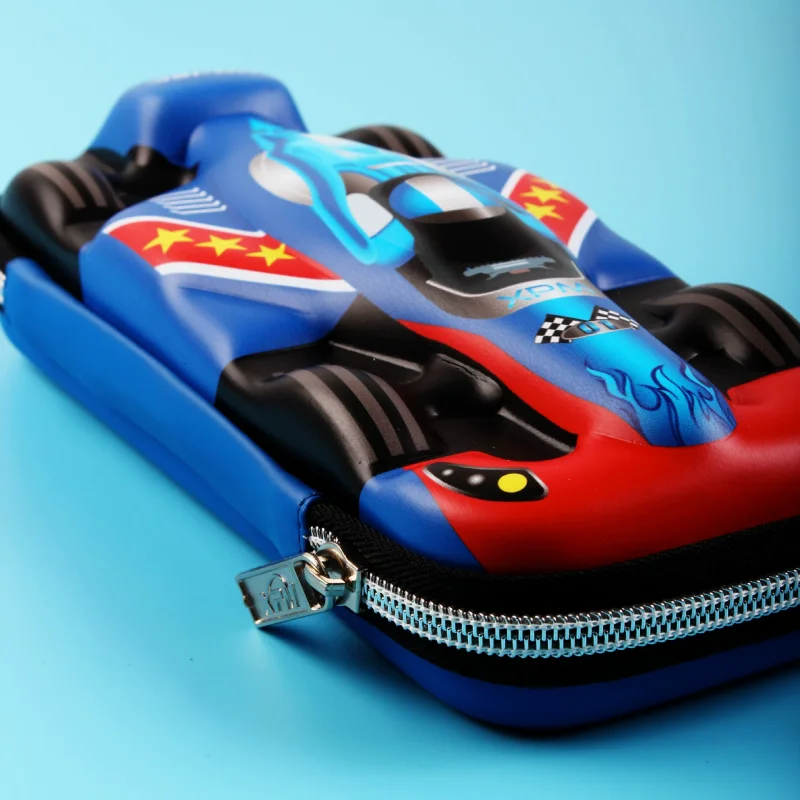 1pc Car Styling Pencil Bag Student Children's 3D Pencil Box Sports Car Stereoscopic Bag Large Capacity Creative Stationer