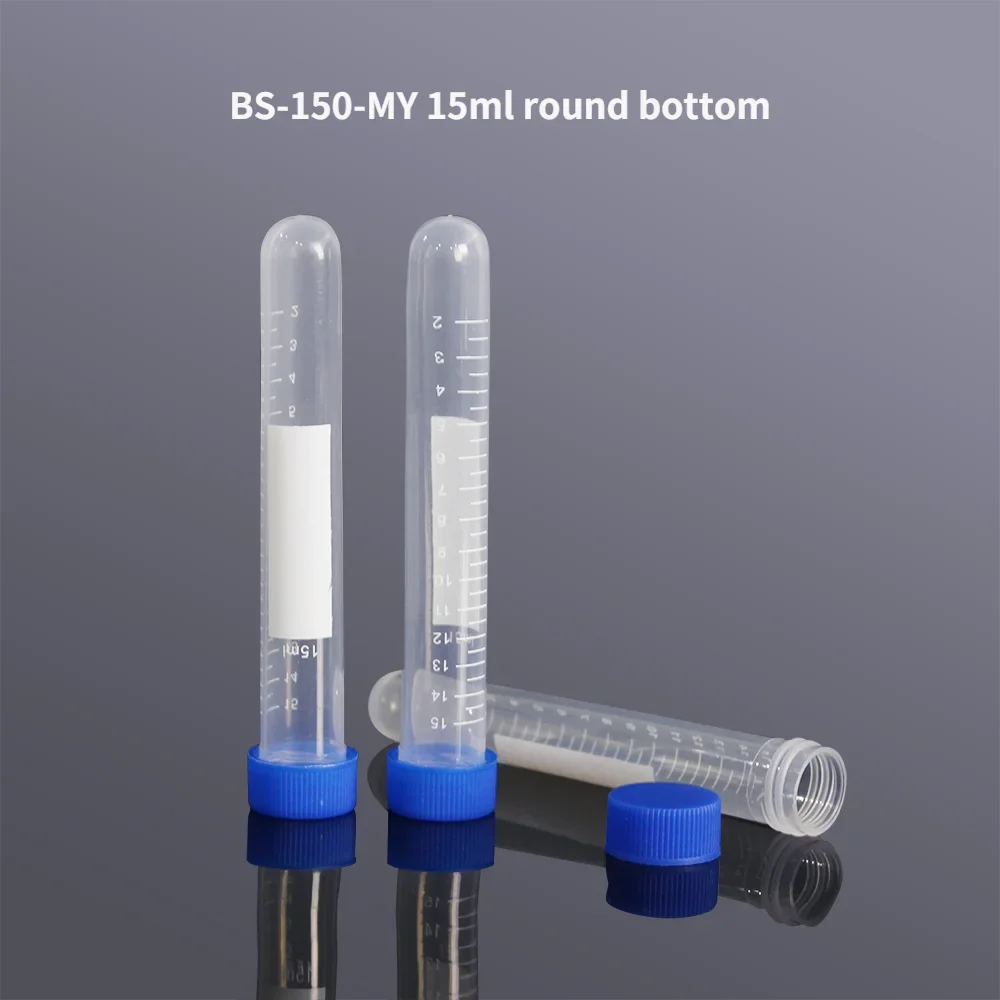 Biosharp 50ml Screw Top Centrifuge Tube Sterile Experimental Equipment Teaching Supplies Life Science Test Tube 50Pcs