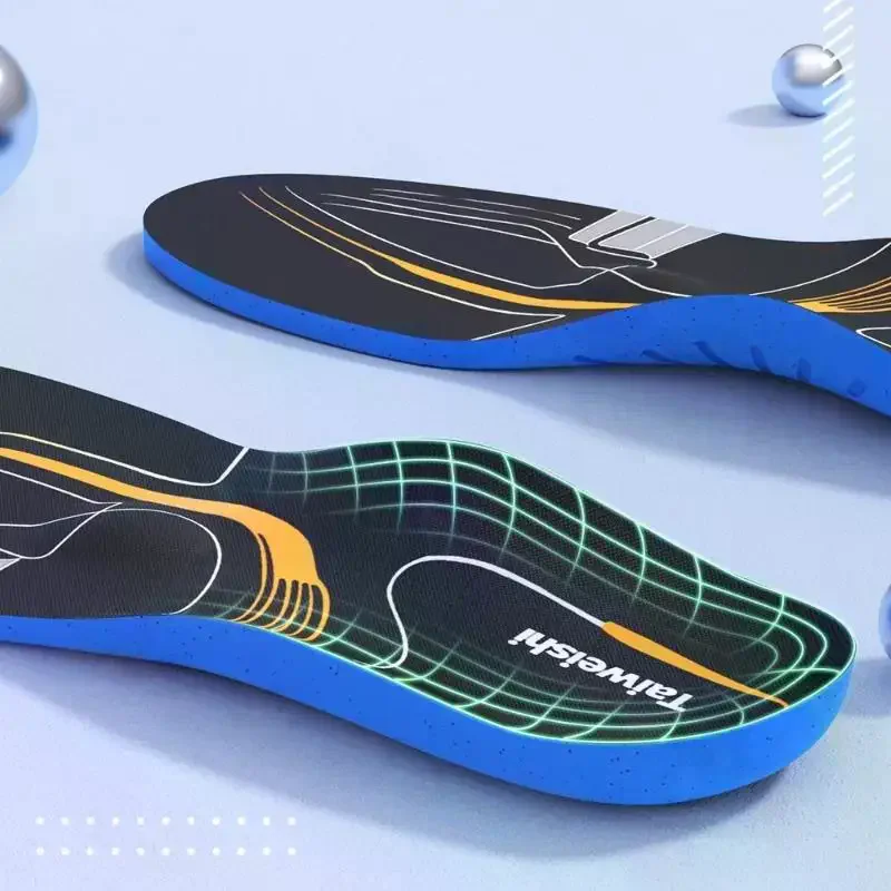 Carbon Fiber Shock-Absorbing Lightweight Sports Insoles
