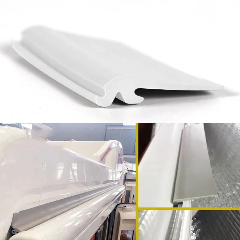 1PC Rain Rubber Guard Seal For For Fiamma F45 F70 Awning Kit Awning Adapter Curved Walls Sold Per Meter Camper Auto Accessories