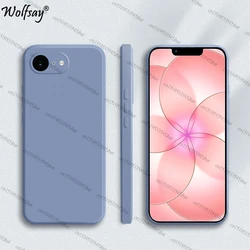 Shockproof Soft Liquid Silicone Back Case - Original  Cover - iPhone Air (Lavender Grey)