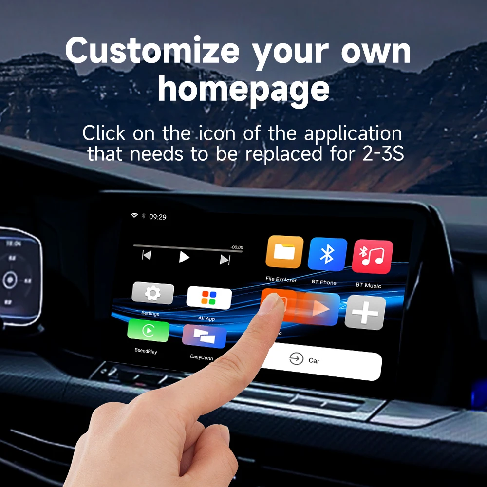 HEYINCAR-Smart AI Box Android Auto Wireless CarPlay SANTA FE para Hyundai TUCSON ELANTRA IONIQ 5 IONIQ 6 KONA NEXO VENUE, 2024