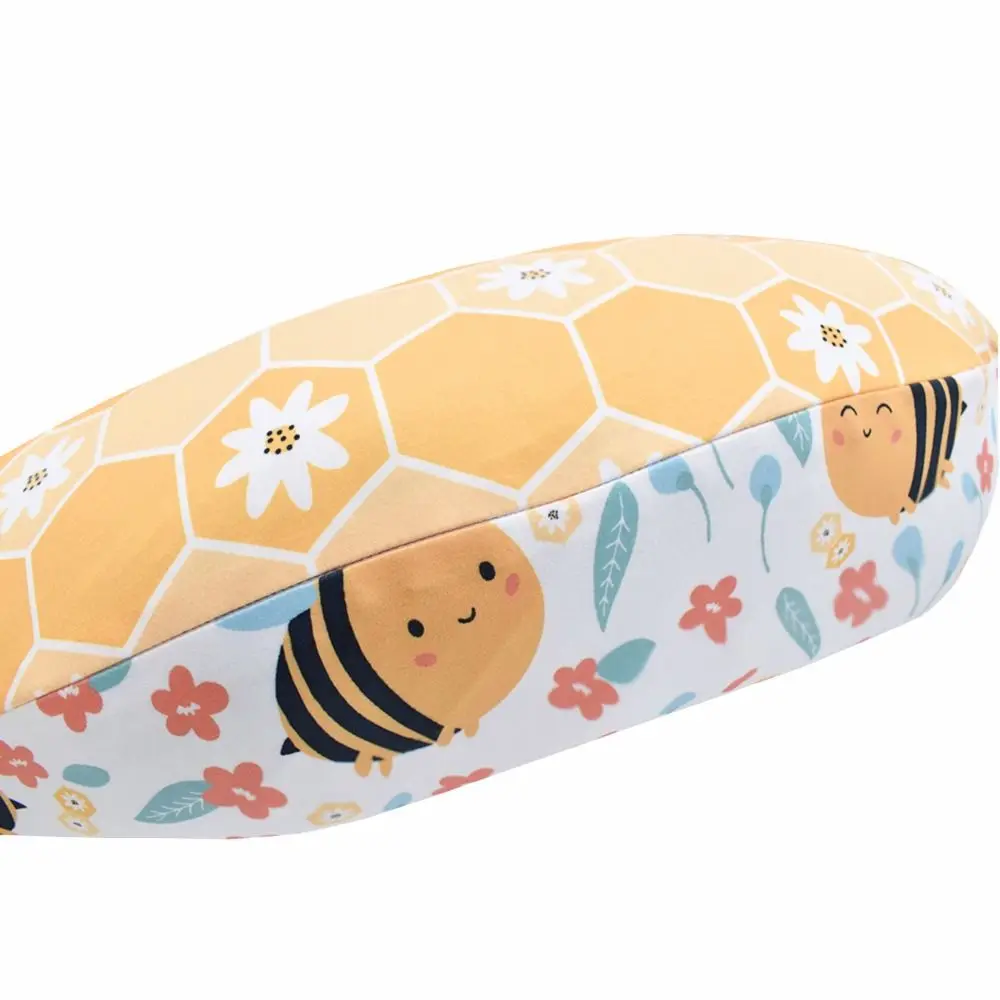 Nursing Pillow Cover Baby Pillow Cover U-Shaped Baby Nursing Pillow Cover Stretchy Replaceable Breastfeeding Pillowcase Cushion Breathable Skin-friendly