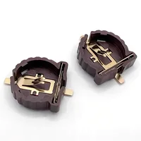 BS-1220-2 Button battery box CR1220 patch gold-plated button battery holder SMT high temperature resistance 280 degrees 3