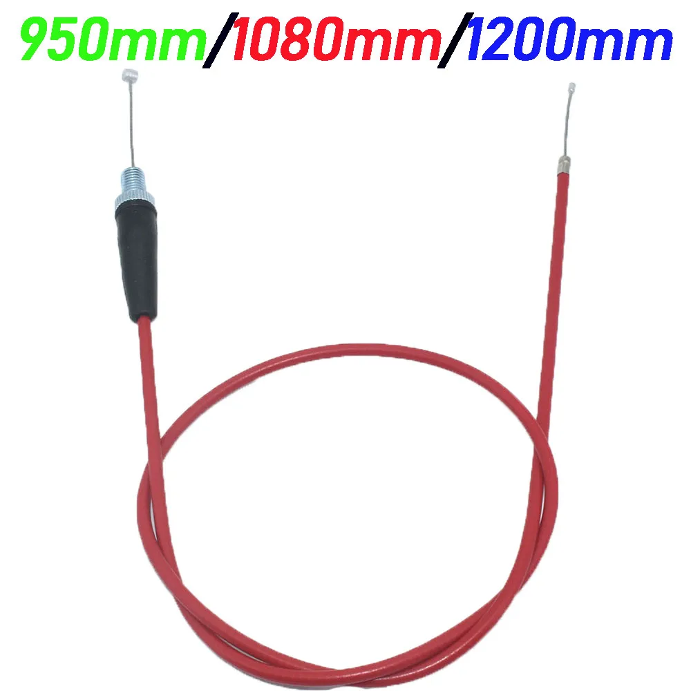 

Motorcycle Throttle Cable 950MM 1080MM 1200MM Straight Connection For Dirt Pit Bike Motocross XR50 CRF50 CRF70 KLX 110 125