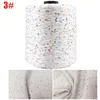 Summer Sequins Yarn for DIY, Shiny Glitter, Sparkle Crochet Thread, Hand Woven Rag, Knitting Sweater, Blanket Yarn, 700m, 100g 2