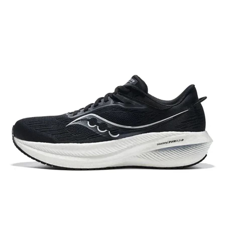 

Saucony Classic Triumph-21 мужские амортизирующие кроссовки с подошвой из попкорна, повседневные женские кроссовки для бега