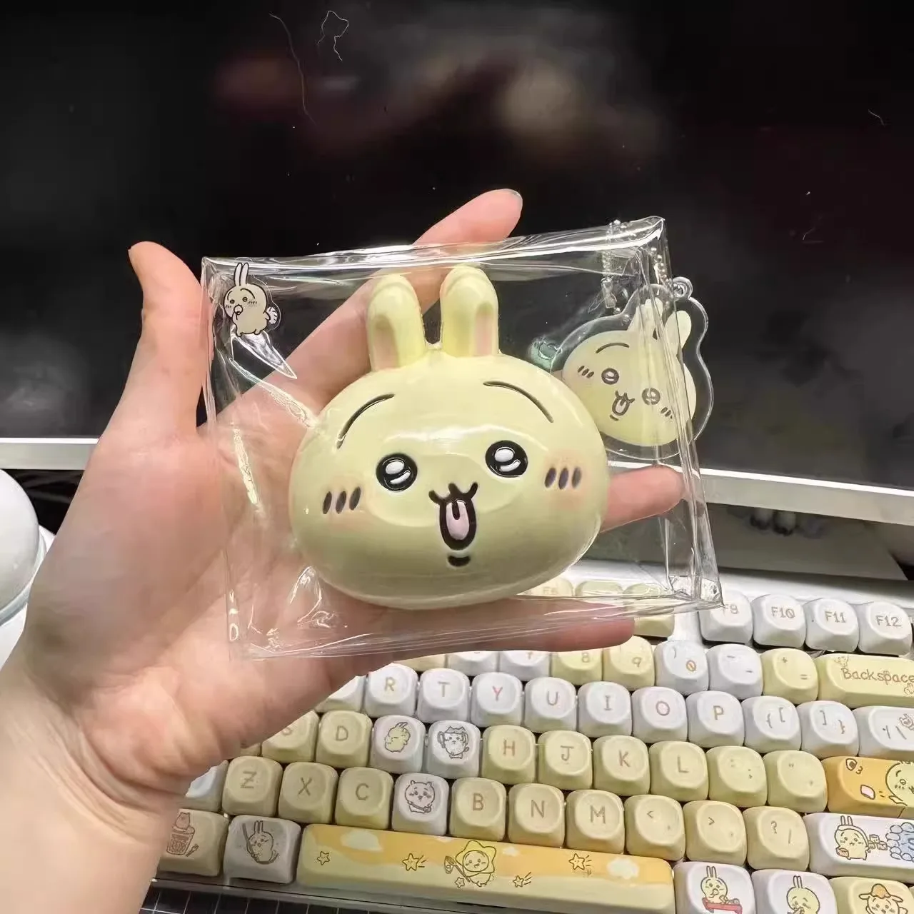 귀여운 미국산 치지이 샤오바 핀치앤플레이 장난감, 찰진 진흙 느낌으로 인터넷 유명인 스트레스 해소 장난감 출시