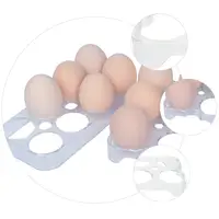 Egg Refrigerator Tray Holder For Container Storage Organizer Rack Lid Fridge With Kitchen Plate Holes 6Deviled Table Tary 1