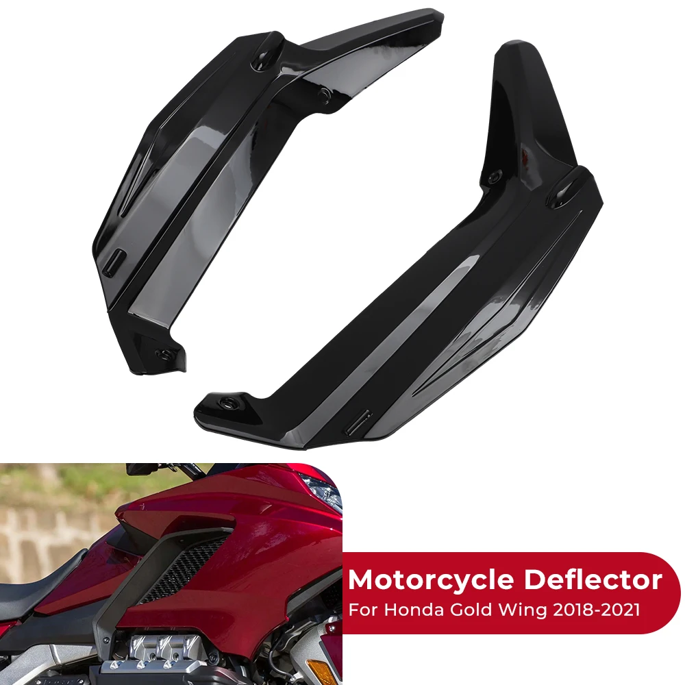 

Motorcycle Windshield Side Wing Air Deflector ABS Windscreen Fairing For Honda Gold Wing GL1800 Tour 2018 2019 20 21