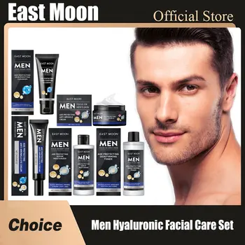 Hyaluronic Acid Facial Care Set Oil Control Skin Firming Increase Hydrate Deep Cleaning Face Moisturizer Cream for Men 1