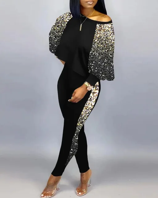 New Fashion Printing 2-piece set Suit Women 4 New Fashion Printing 2-piece set Suit Women 4