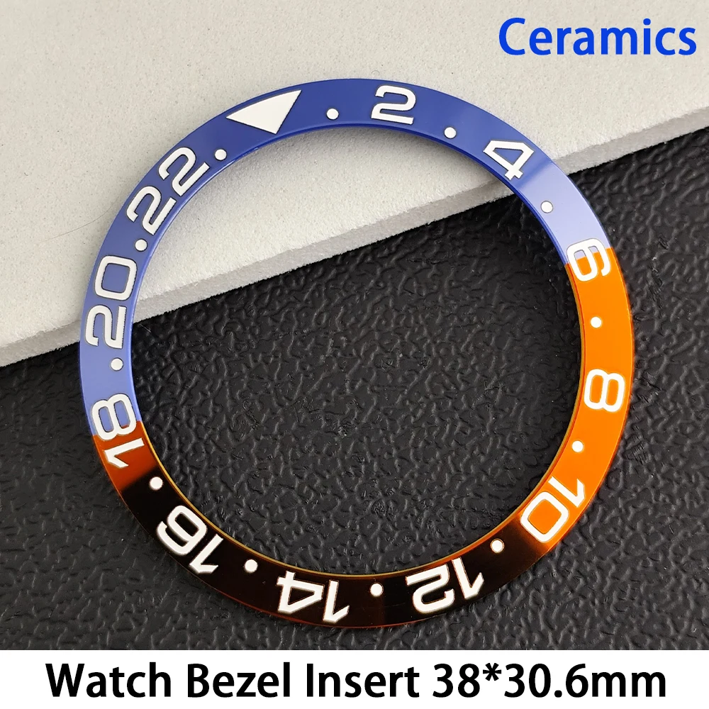 Premium 38mm Sloping Aluminum-Ceramic Bezel Insert