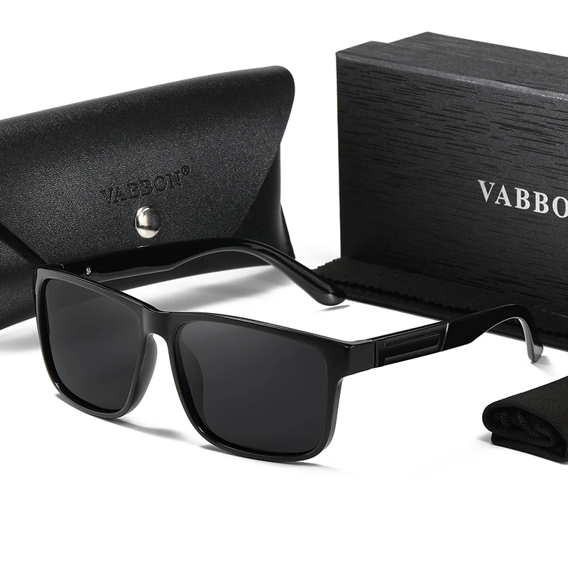 Trendy Texture Polarized Sunglasses Fashionable Retro Sunglasses for Men Daily Car 1105