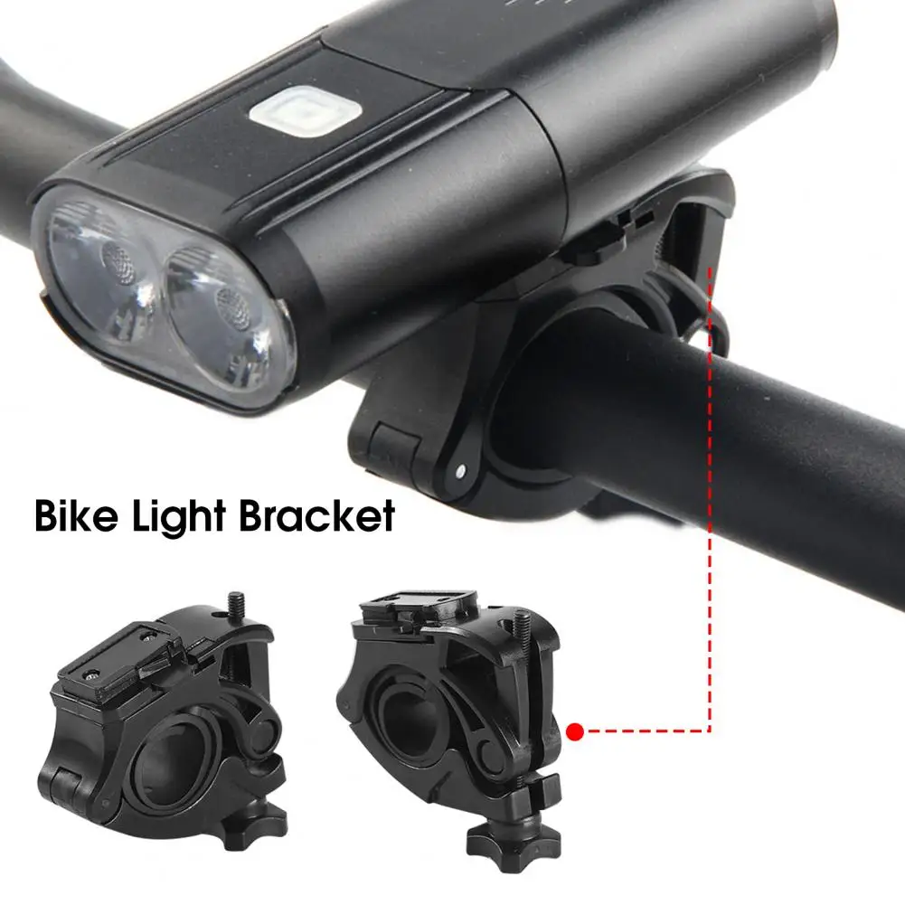 

Bike Light Bracket Portable Non-slip Headlight Support Mountain Bicycle Front Light Stand Durable Sturdy Bicycle Accessories