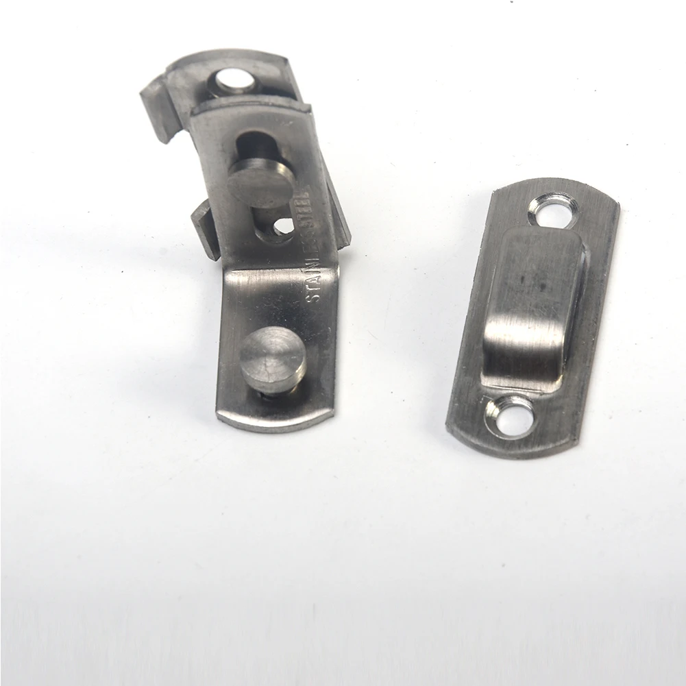 Description Picture 4 of itemSliding Stainless Steel Hasp Latch Household Security Tools Hotel 90 Degree Barrel Bolt Cabinet Fitting Door Lock Anti-theft