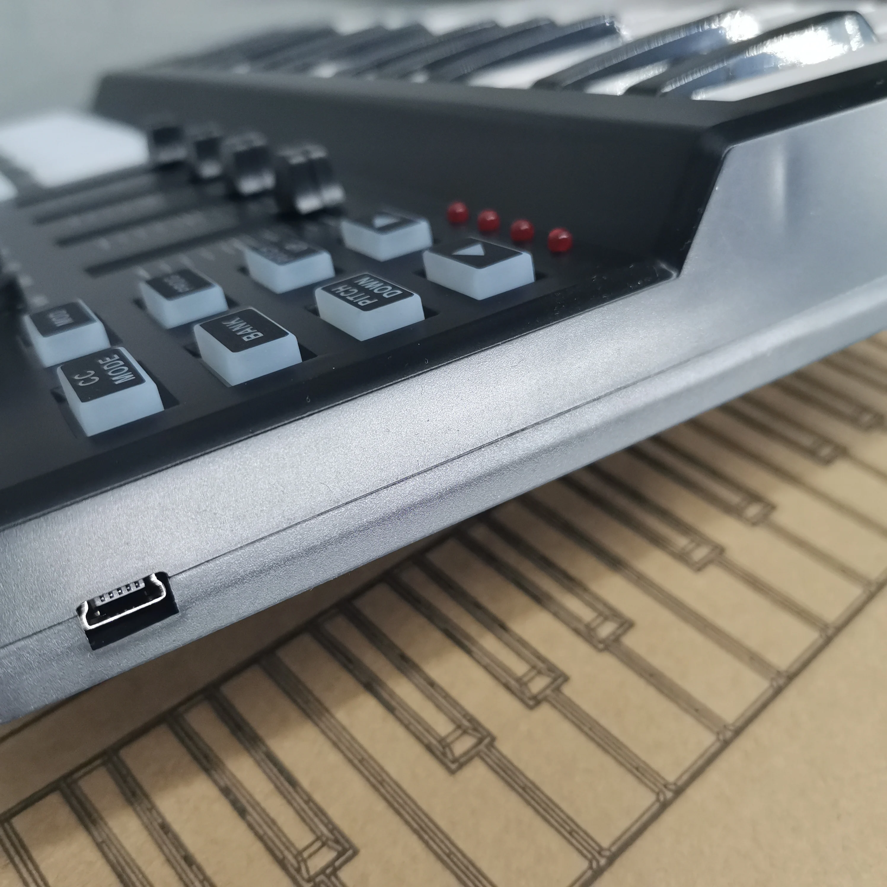 Aiersi Brand Midi Keyboard Piano 25 Keys Mini Piano Usb Digital Controller Music Keyboard Instrument