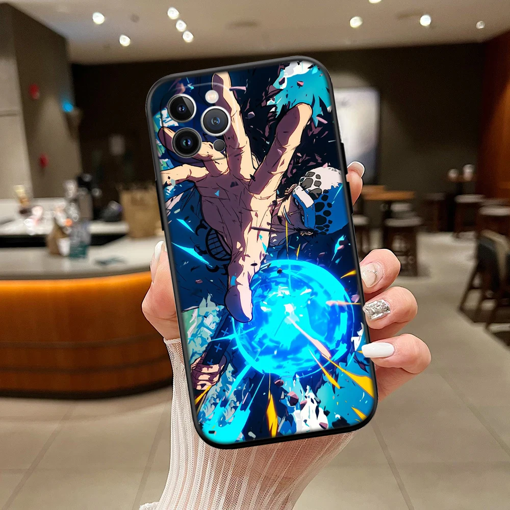 Premium One Piece Law High-End Shell Phone Case