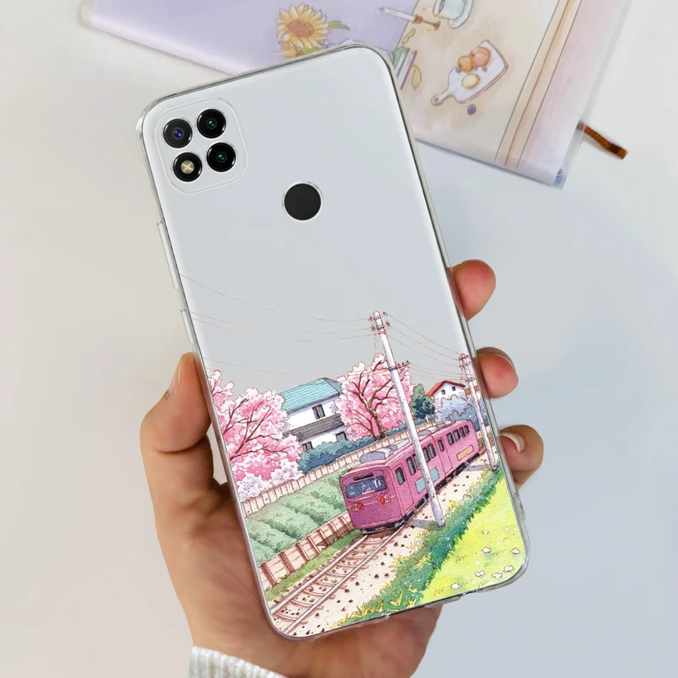 Floral Butterfly Pattern Soft Silicone Phone Case