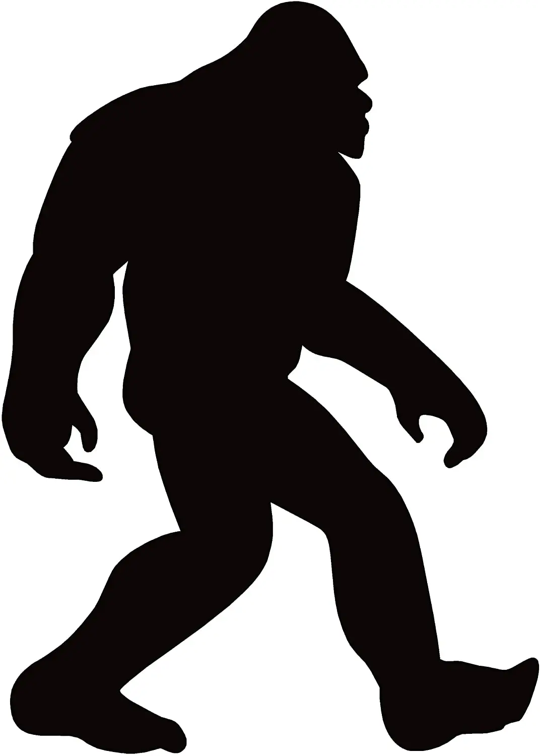 

Bigfoot Decal Car Truck 4x4 Yeti Sasquatch Sticker Vinyl Off Road 13.75cm(Black)