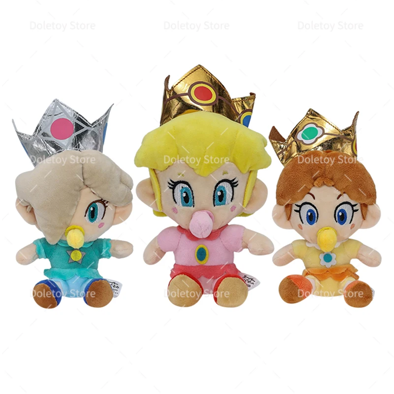 14 Styles Mario Plush Princess Peach Daisy Toadette Rosalina Pauline Baby Princess Toy  Kawaii Stuffed Animal Doll Birthday Gift view 3