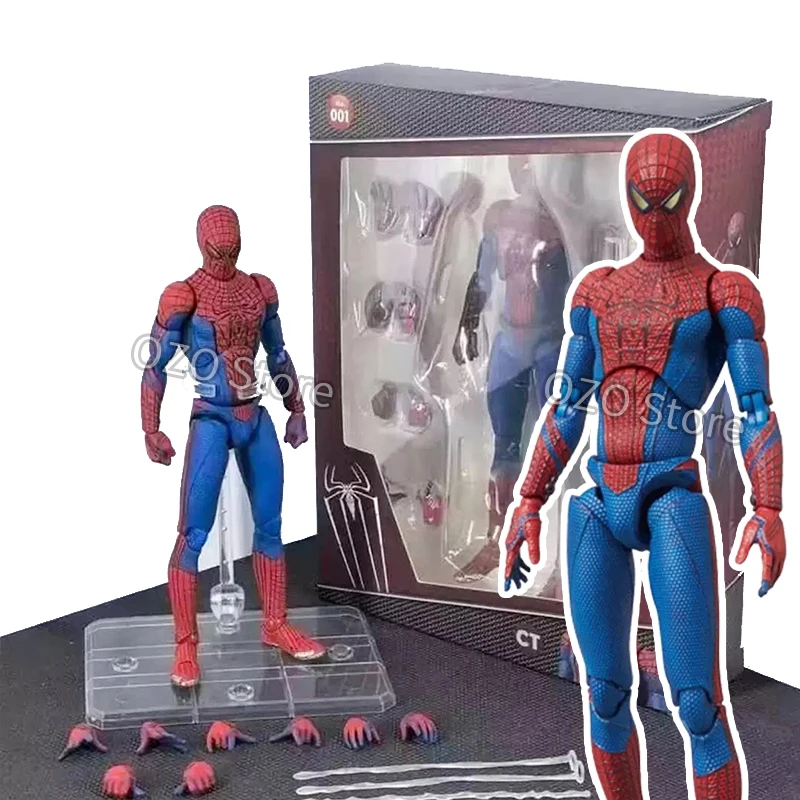 New CT Toys Spiderman Mafex 001 Peter Parker Andrew Garfield