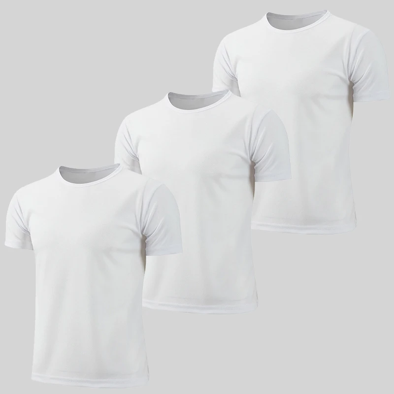 3 sheets of white