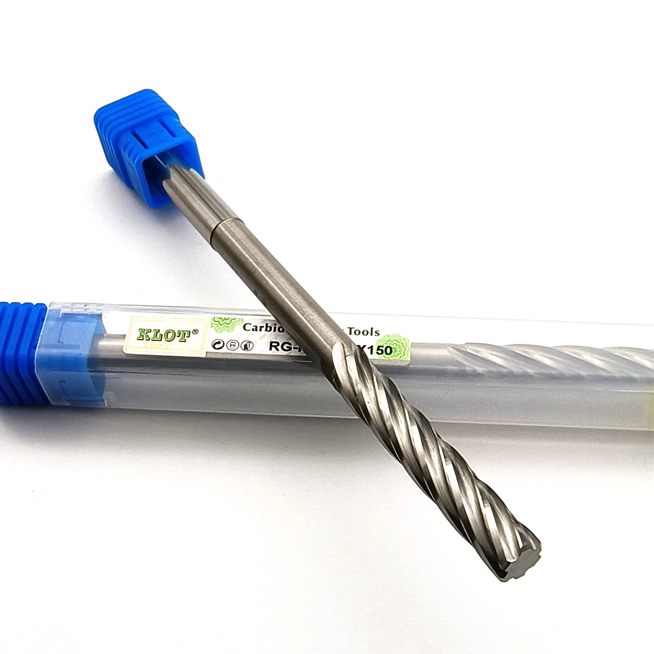 SolidCarbideChuckingMachineSpiralReamerExtendedReachLongNeck