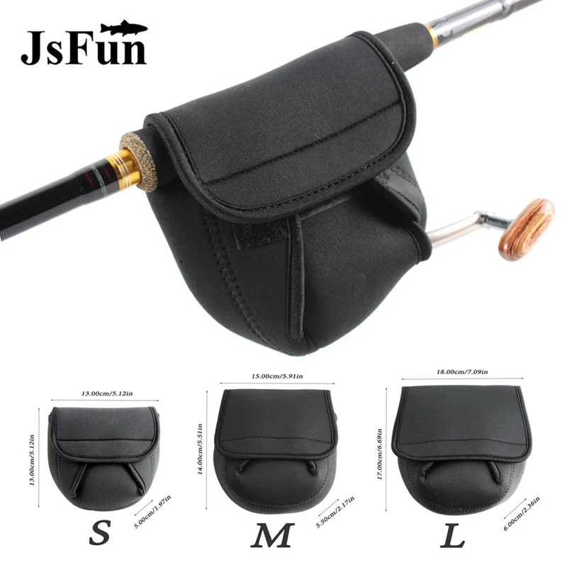 Fishing Spinning Reel Covers Reel Pouch Storage Bag Protective Neoprene Tackle - Giggle.th