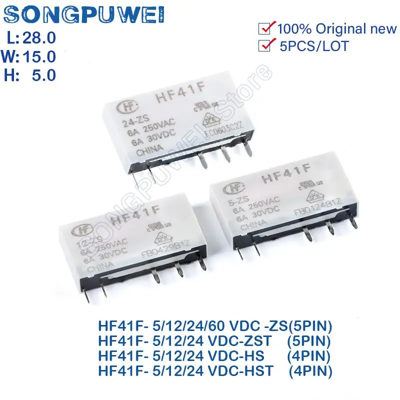 Aazon.co: FLS820-012-1A 12VDC 40A 4Pins Autootive Relay