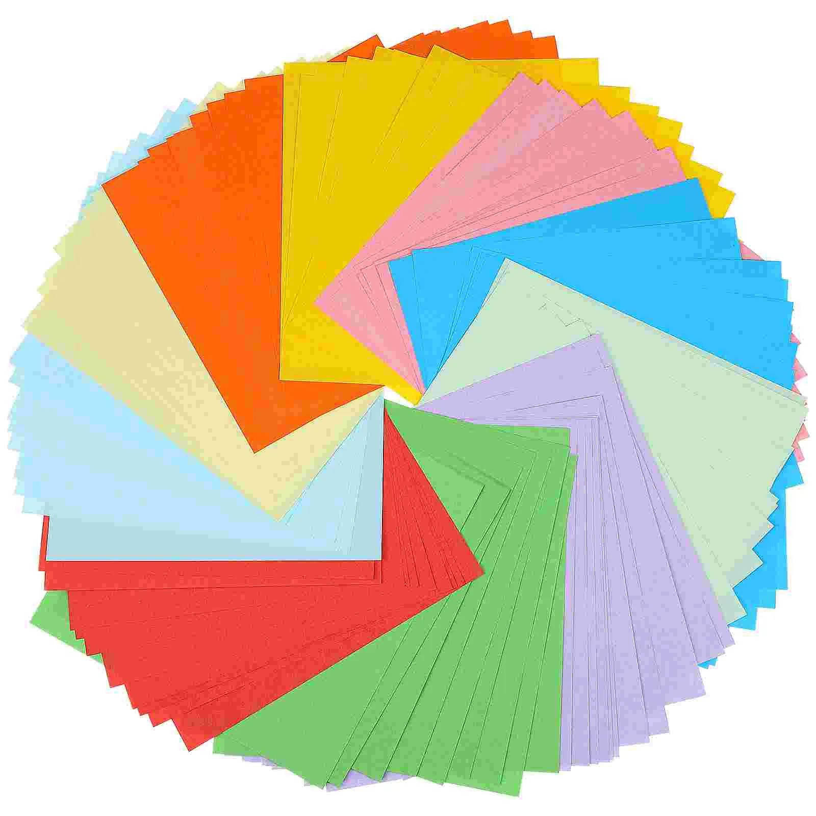 100 Sheets Crafts Folding Paper Origami Kids DIY Origami Paper Sheet Crayons Kids Colored Paper Roses Origami Papers