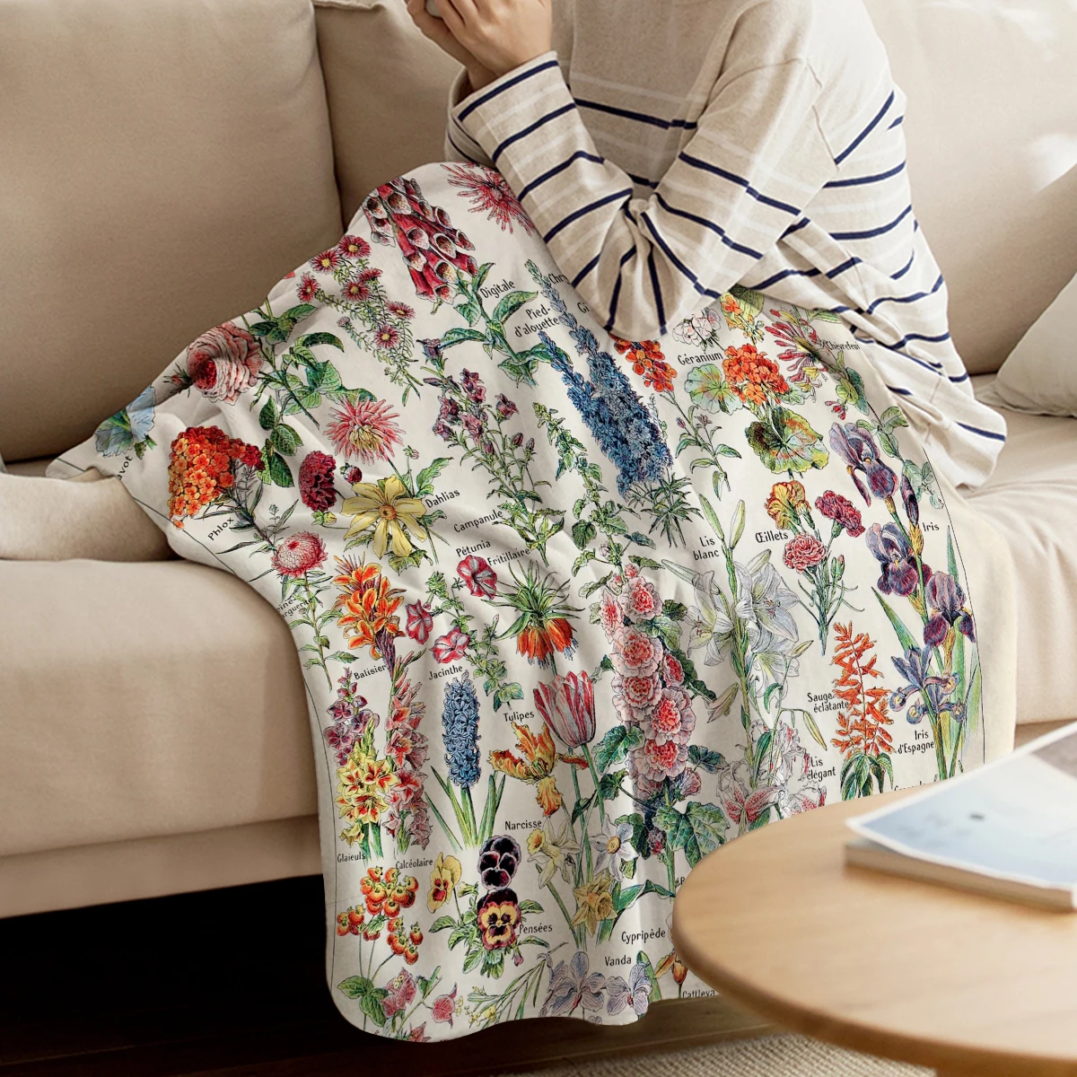 Adolphe Millot Fleurs Pour Tous ������ ��Ƽ�� ������ ������ ���, ������ �ؼ��� ���, �ö��� ���