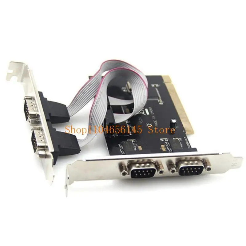 652F RS232 직렬 포트 PCIE 라이저 카드 직렬 컨트롤러 카드 PCIExpress 카드