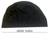 2 pieces package black dome wig cap with elastic band wig making stretchy dome wig caps 4