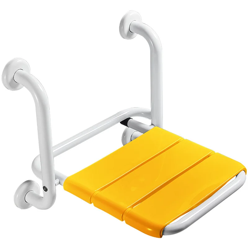 Elderly Bathroom Folding Stool Wall Shower Chair Elderly Safety Wall Chair Disabled Accessible Shower Stool 5