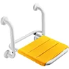 Elderly Bathroom Folding Stool Wall Shower Chair Elderly Safety Wall Chair Disabled Accessible Shower Stool 5