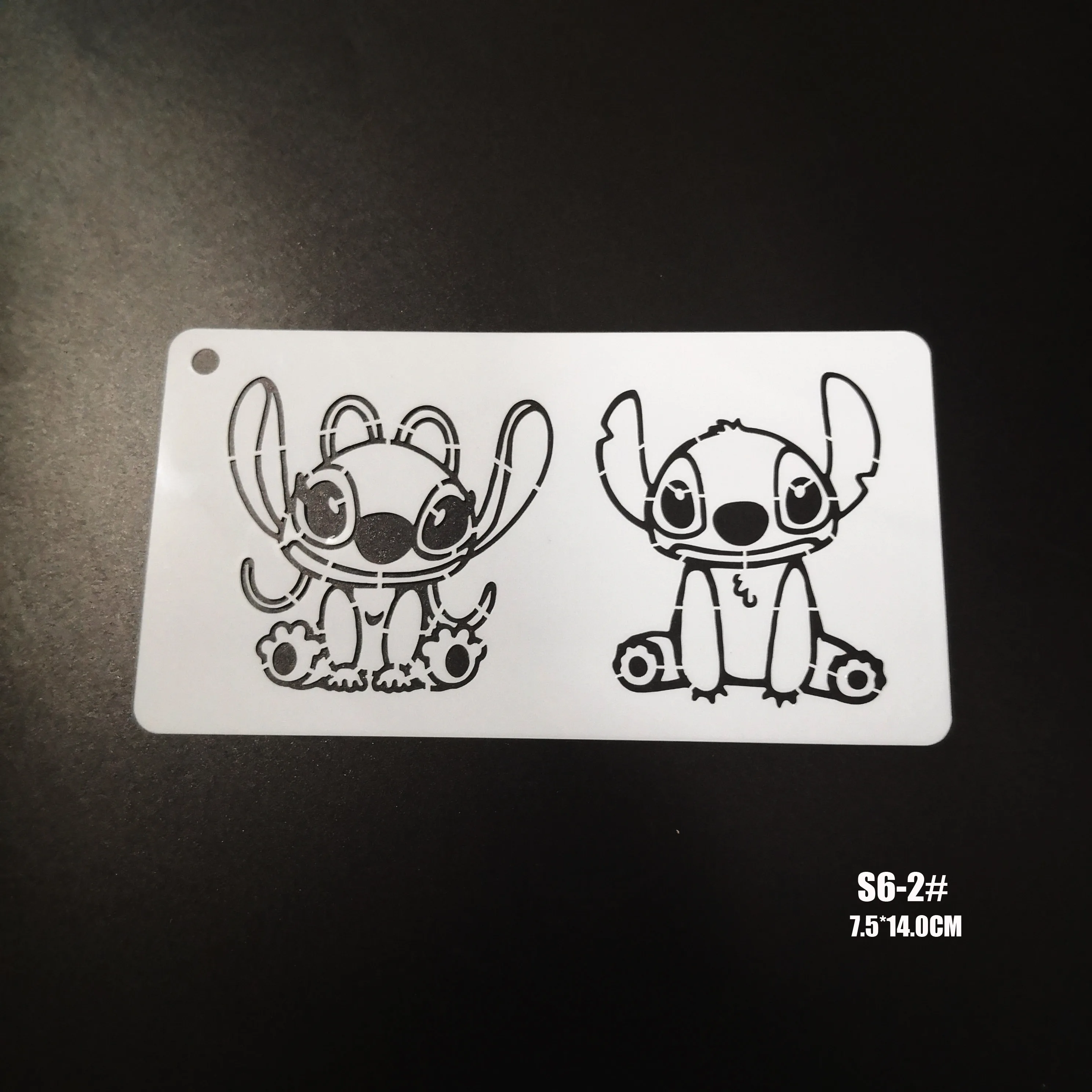 Stitch Stencils face painting template DIY Makeup Cartoon Template Audlts Kids Face Body Paint Makeup Tools