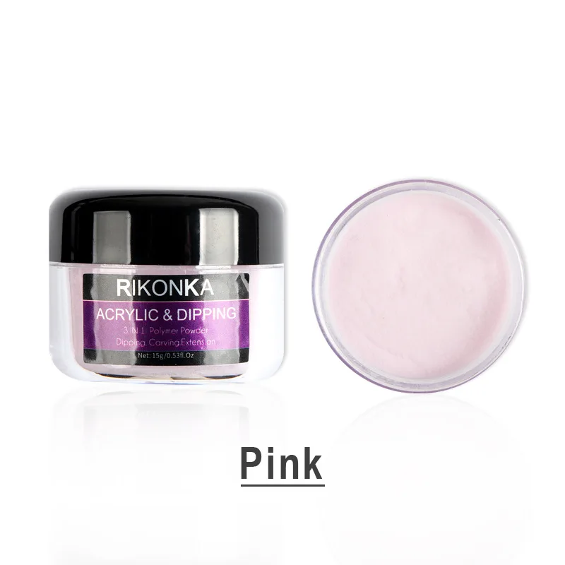 Nail Powder Manicure Tools Acrylic Nail Powder Nail Kit Nail Tools High Quantity Acrylic Powder Carving Nail Polymer Tip Extension French Pink White Clear Adhesive Rhinestone Nail Art Supplies