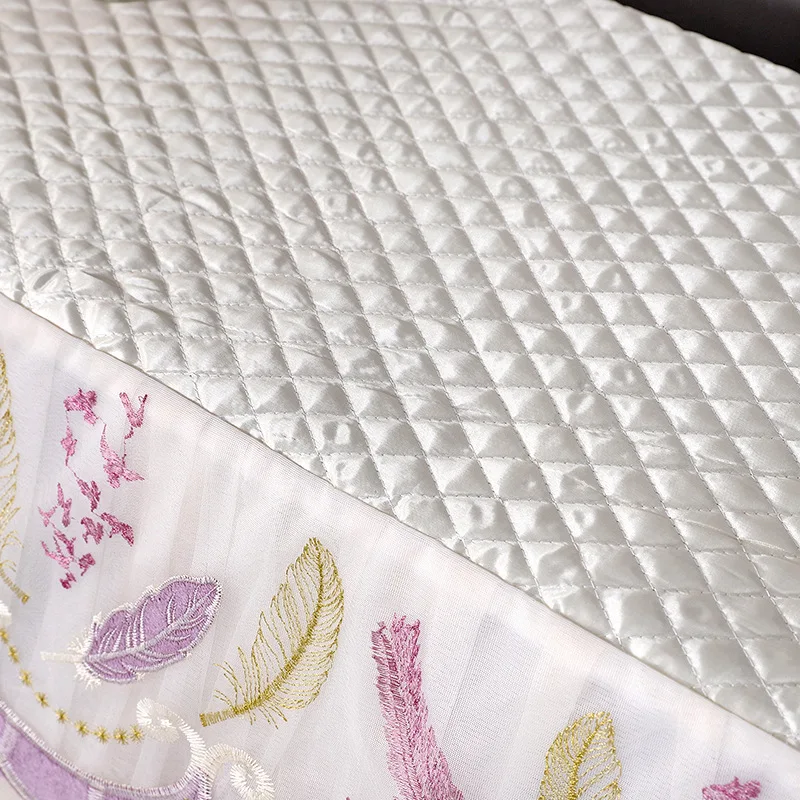 European Style Simple Upright Piano Cover Stool Cover Half Dust-Proof Covers Keyboard Cloth Piano Furniture Protective