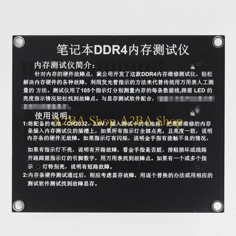 A2BA 간편한 사용 DDR5 DDR4 DDR3 노트북 메모리 슬롯 진단 도구 테스터