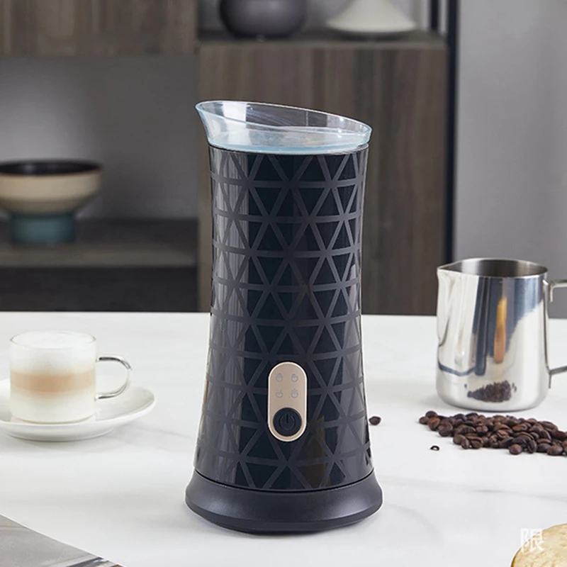 

Automatic Milk Frother Frothing Foamer Chocolates Mixer Cold/Hot Latte Cappuccino Fully Automatic Milk Warmer EU Plug