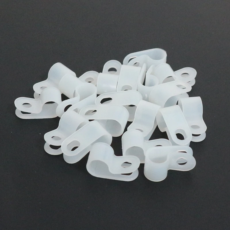 Uxcell-Serre-câbles en nylon de type R, diamètre 3.1mm, 5.2mm, 6.4mm, 9.5