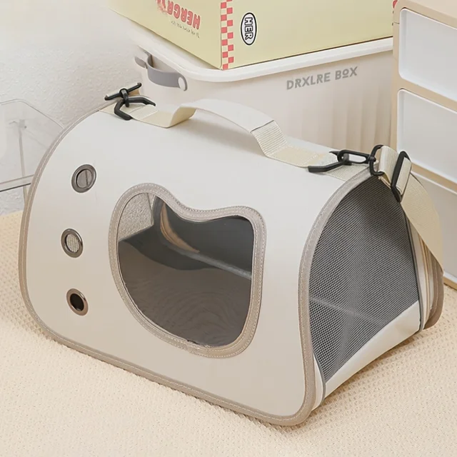 Portable Pet Carrier Bag for Small Dogs Cats Outdoor Foldable Cat Bag Breathable Cat Shoulder Bag Kitten Carrying Bag Portable Pet Carrier Bag for Small Dogs Cats Outdoor Foldable Cat Bag Breathable Cat Shoulder Bag Kitten Carrying Bag